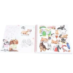 Online DEPESCHE Create your TOPModel Doggy Malbuch