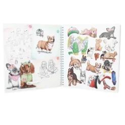 Online DEPESCHE Create your TOPModel Doggy Malbuch
