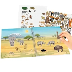 Sale DEPESCHE Create Your Wild Life mit Flock Stickern