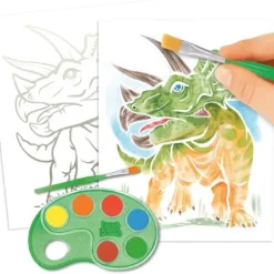 Online DEPESCHE Dino World Colour Me Up Paper