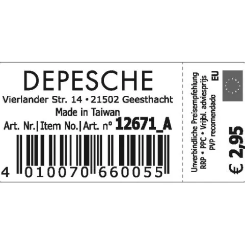 New DEPESCHE Dino World Prisma Kaleidoskope