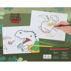 Sale DEPESCHE Dino World Punkt zu Punkt Malbuch MINI DINO