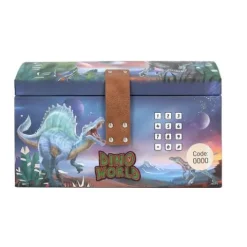 Discount DEPESCHE Dino World Schatztruhe mit Code, Sound und Licht
