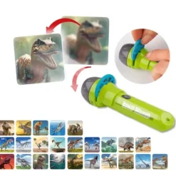 Best DEPESCHE Dino World Taschenlampe mit Bildeffekten