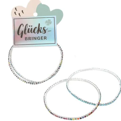Discount DEPESCHE LOVIES Strassarmband Set