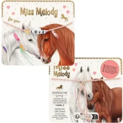 New DEPESCHE Miss Melody Armband Textil mit Statement