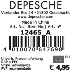 New DEPESCHE Miss Melody Mini Sticker-Fun