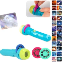 New DEPESCHE Monster Cars Taschenlampe mit Bildeffekten SPACE FUN