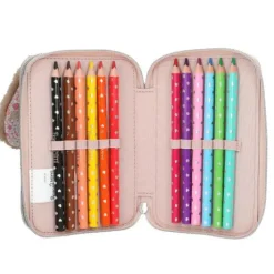 Clearance DEPESCHE Princess Mimi 2 Fach Federtasche MILO