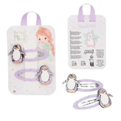 Discount DEPESCHE Princess Mimi Haarspangen Glitzer Motiv und Textil
