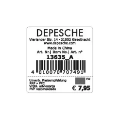 Sale DEPESCHE Princess Mimi Plüsch Hase Nelly Anhänger