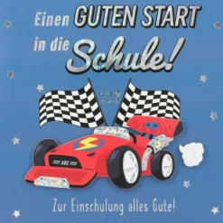 DEPESCHE Schulanfangskarten im Display quadratisch