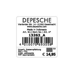 Online DEPESCHE SNUKIS Flauschiger Hase Lila