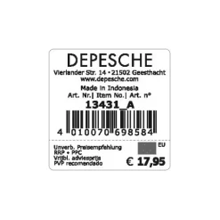 Outlet DEPESCHE SNUKIS Plüsch Waschbär 18 cm