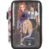 New DEPESCHE TOPModel 3 Fach Federtasche REBEL KITTY