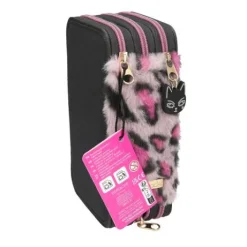 New DEPESCHE TOPModel 3 Fach Federtasche REBEL KITTY