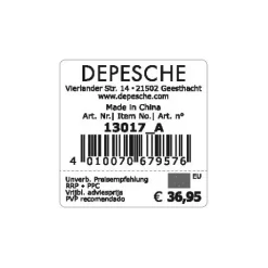 New DEPESCHE TOPModel 3 Fach Federtasche REBEL KITTY