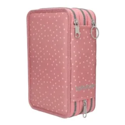 Best DEPESCHE TOPModel 3 Fach Federtasche Affen Applikation JUICY
