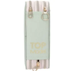 Sale DEPESCHE TOPModel 3 Fach Federtasche mit Stickerei SUMMER FEELING