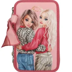 New DEPESCHE TOPModel 3 Fach Federtasche LEOHEART