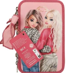 New DEPESCHE TOPModel 3 Fach Federtasche LEOHEART