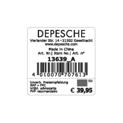 New DEPESCHE TOPModel 3 Fach Federtasche LEOHEART