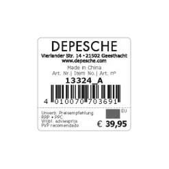 Clearance DEPESCHE TOPModel 3 Fach Federtasche JUICY