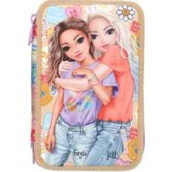 Sale DEPESCHE TOPModel 3 Fach Federtasche GIRL POWER