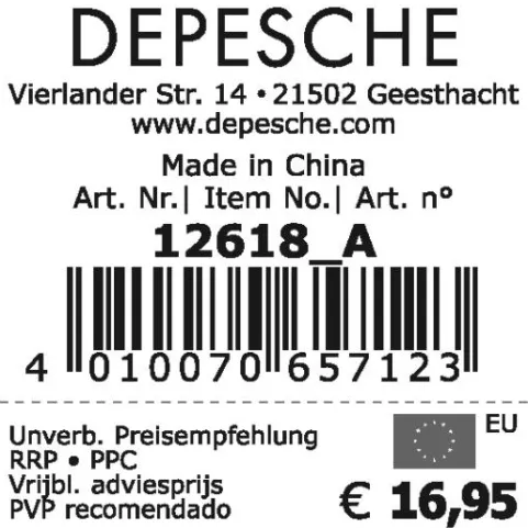 Clearance DEPESCHE TOPModel Briefbox Handlettering