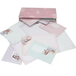 Sale DEPESCHE TOPModel Briefpapier in Fächermappe VIVA VIOLET