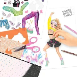 Sale DEPESCHE TOPModel DANCE Malbuch