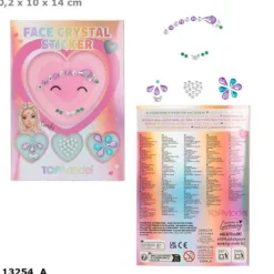 Hot DEPESCHE TOPModel Face Crystal Sticker BEAUTY and ME