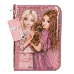 New DEPESCHE TOPModel Große Federtasche FLORAL