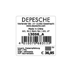 New DEPESCHE TOPModel Große Federtasche FLORAL