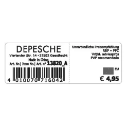 Clearance DEPESCHE TOPModel Haarspangen Set BEAUTY and ME