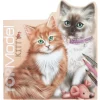 Sale DEPESCHE TOPModel Kitty Malbuch figürlich KITTY and DOGGY