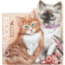 Sale DEPESCHE TOPModel Kitty Malbuch figürlich KITTY and DOGGY