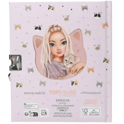 New DEPESCHE TOPModel Kitty Tagebuch KITTY and DOGGY