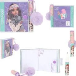 Best DEPESCHE TOPModel Mini Notizbuch mit Kugelschreiber WILD