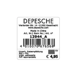 Best DEPESCHE TOPModel Mini Notizbuch mit Kugelschreiber WILD