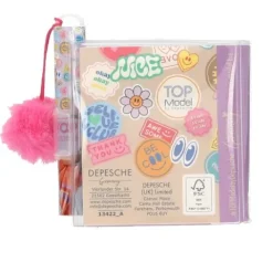 Best DEPESCHE TOPModel Mini Notizbuch mit Kugelschreiber GIRL POWER