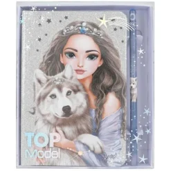 Clearance DEPESCHE TOPModel Notizbuch & Bleistift WOLF