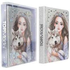 Clearance DEPESCHE TOPModel Notizbuch & Bleistift WOLF