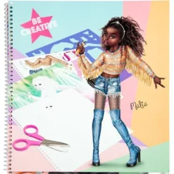 Hot DEPESCHE TOPModel POPSTAR Malbuch