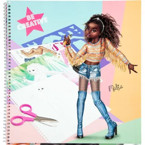 Hot DEPESCHE TOPModel POPSTAR Malbuch