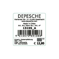 Clearance DEPESCHE TOPModel Portemonnaie mit Lanyard WOLF