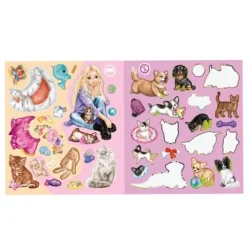 Best DEPESCHE TOPModel Stickerworld KITTY and DOGGY