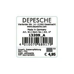 Sale DEPESCHE TOPModel Stickerworld TEAM TEDDY