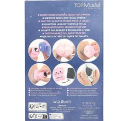 Outlet DEPESCHE TOPModel Waschhandschuh & Gesichtsschwamm Set BEAUTY and ME