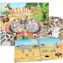 Sale DEPESCHE Wildtiere Durchpausbuch